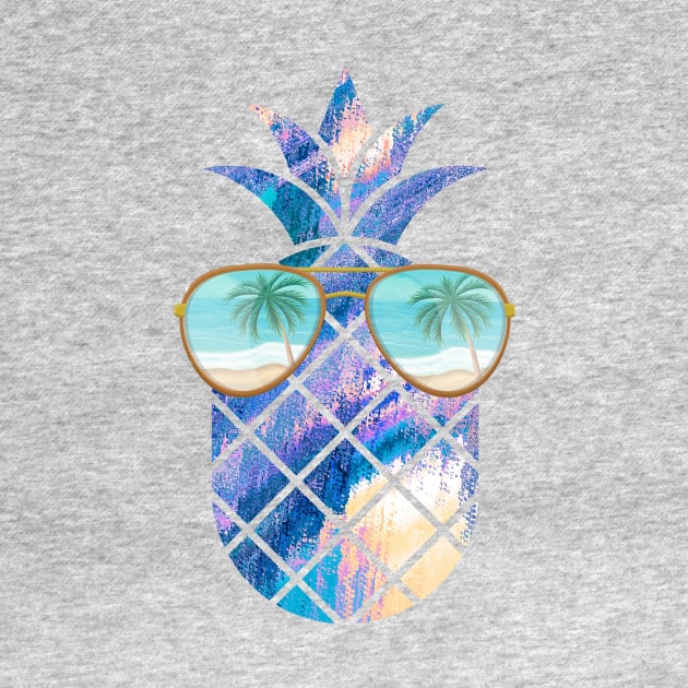 Pineapple Summer and Palm Trees by ALBOYZ